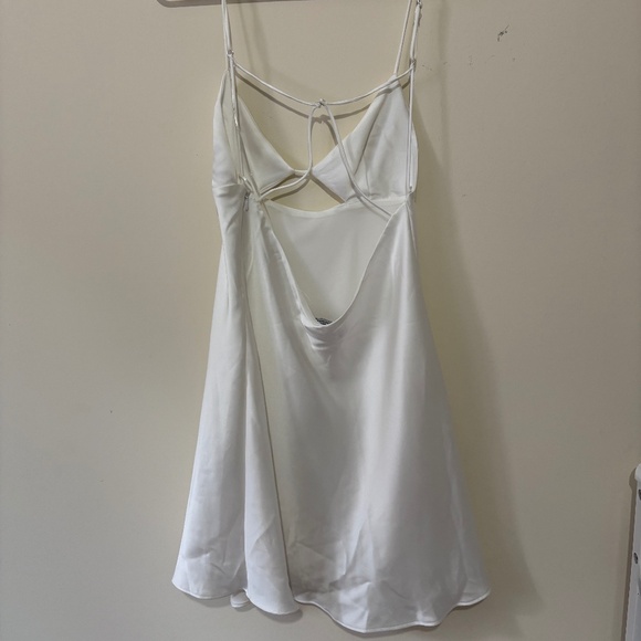 Zara Satin Effect Cut Out Dress (3 for $45) - Picture 2 of 4